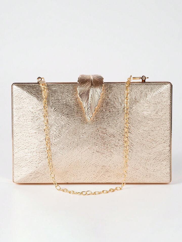 Gold Clutch Bag