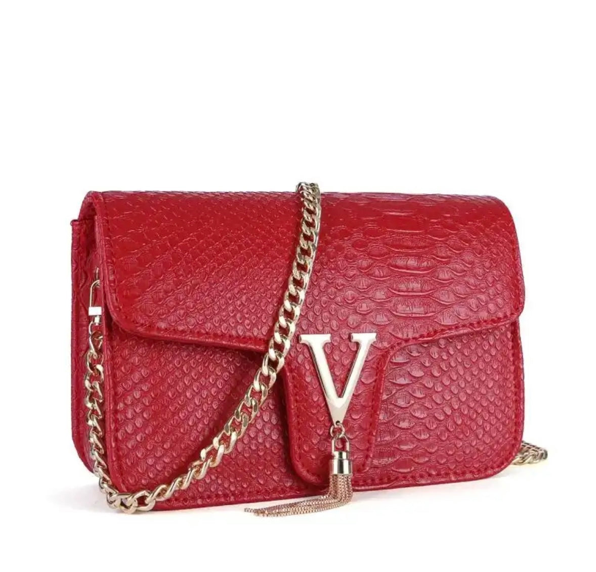 Crocodile Print Shoulder bag
