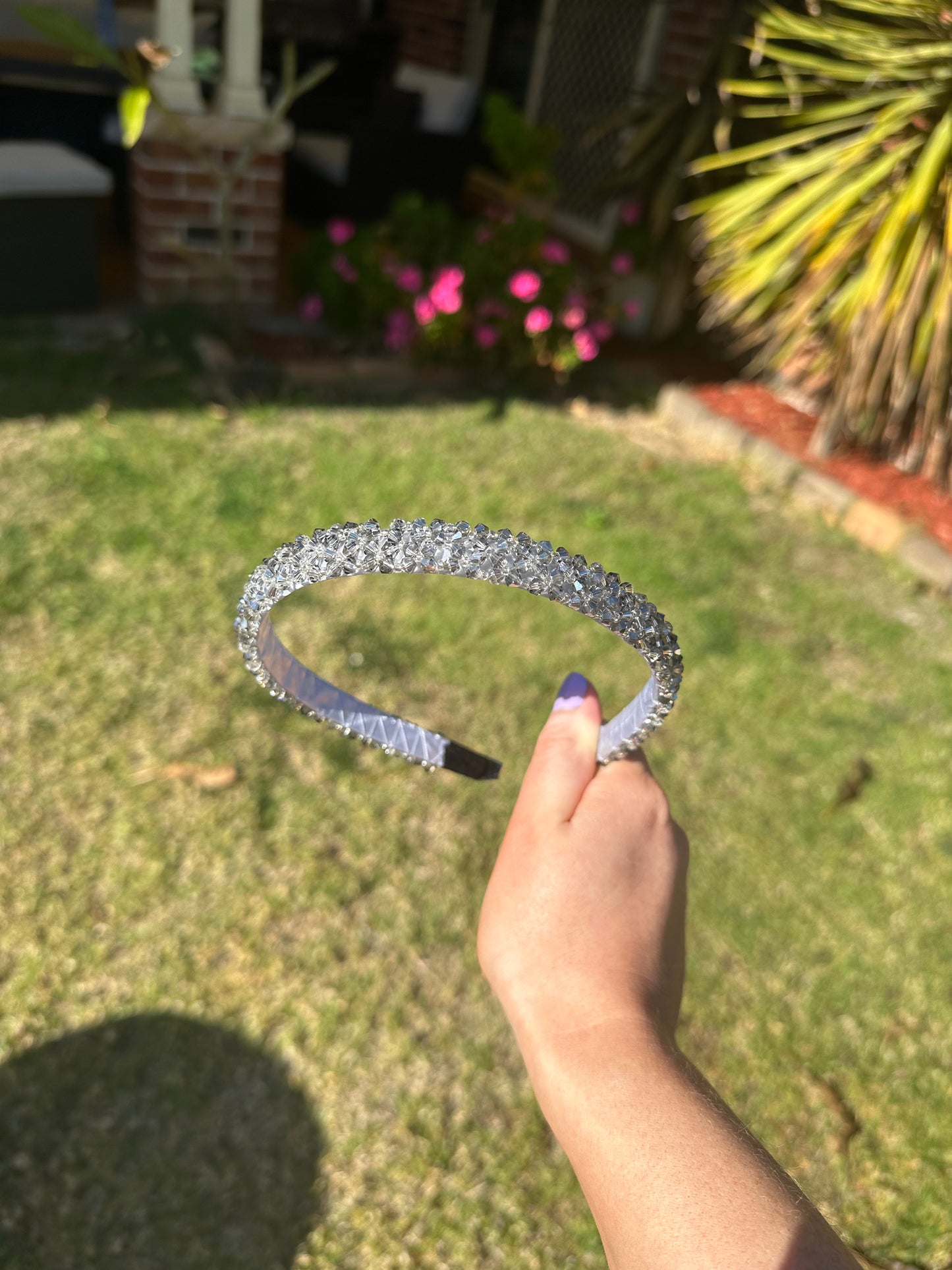 Rhinestone Crystal Beaded Headband
