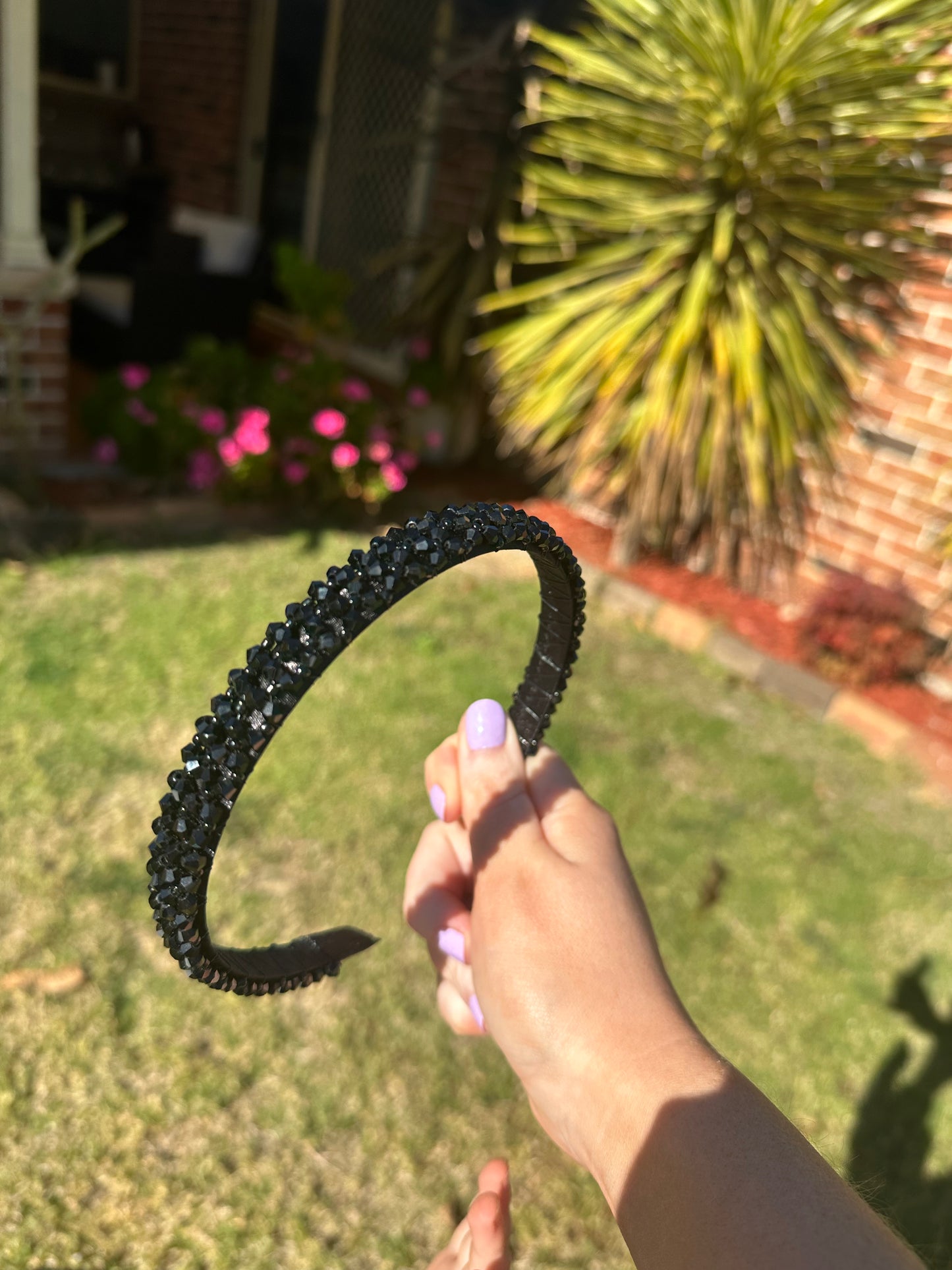 Rhinestone Crystal Beaded Headband